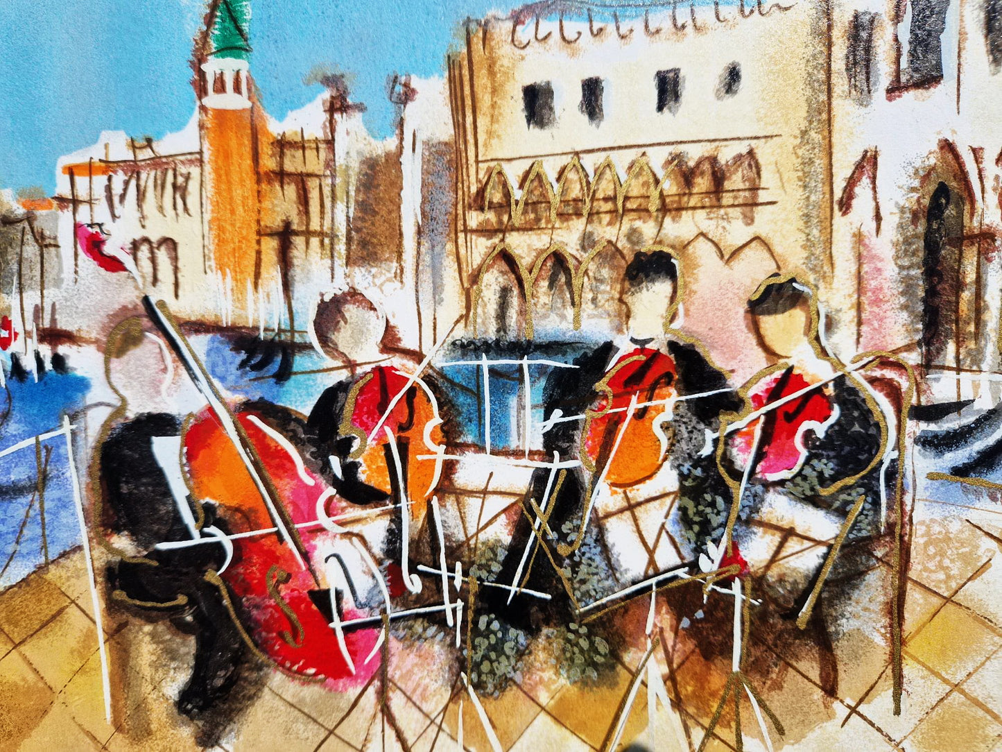 MICHAEL ROZENVAIN - Orchestral Balcony II (Unframed) Serigraph