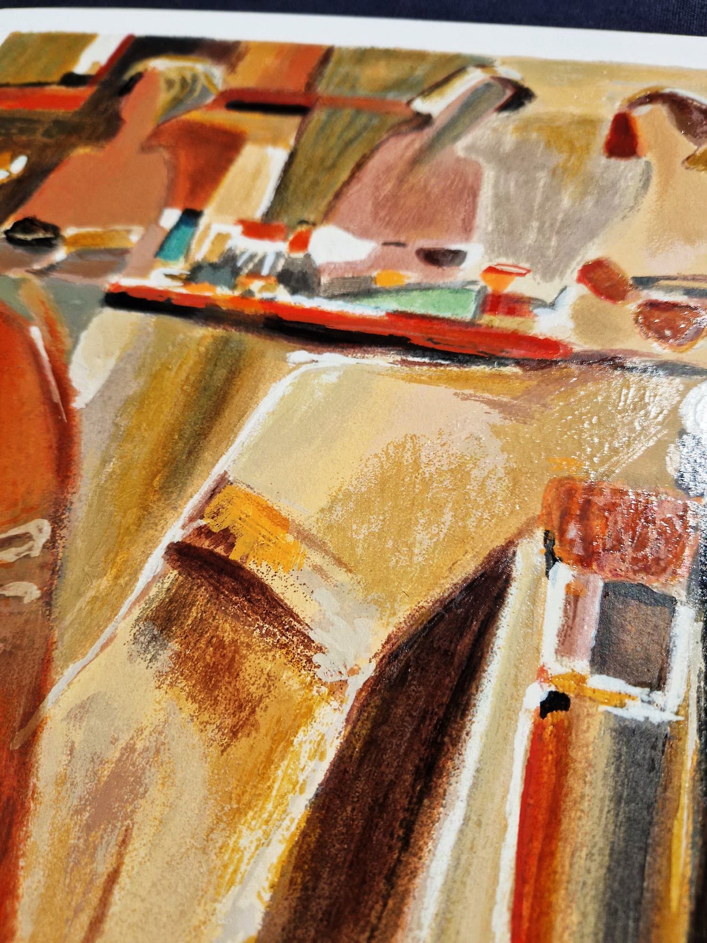 YURI TREMLER - The Conversation (Unframed), Serigraph