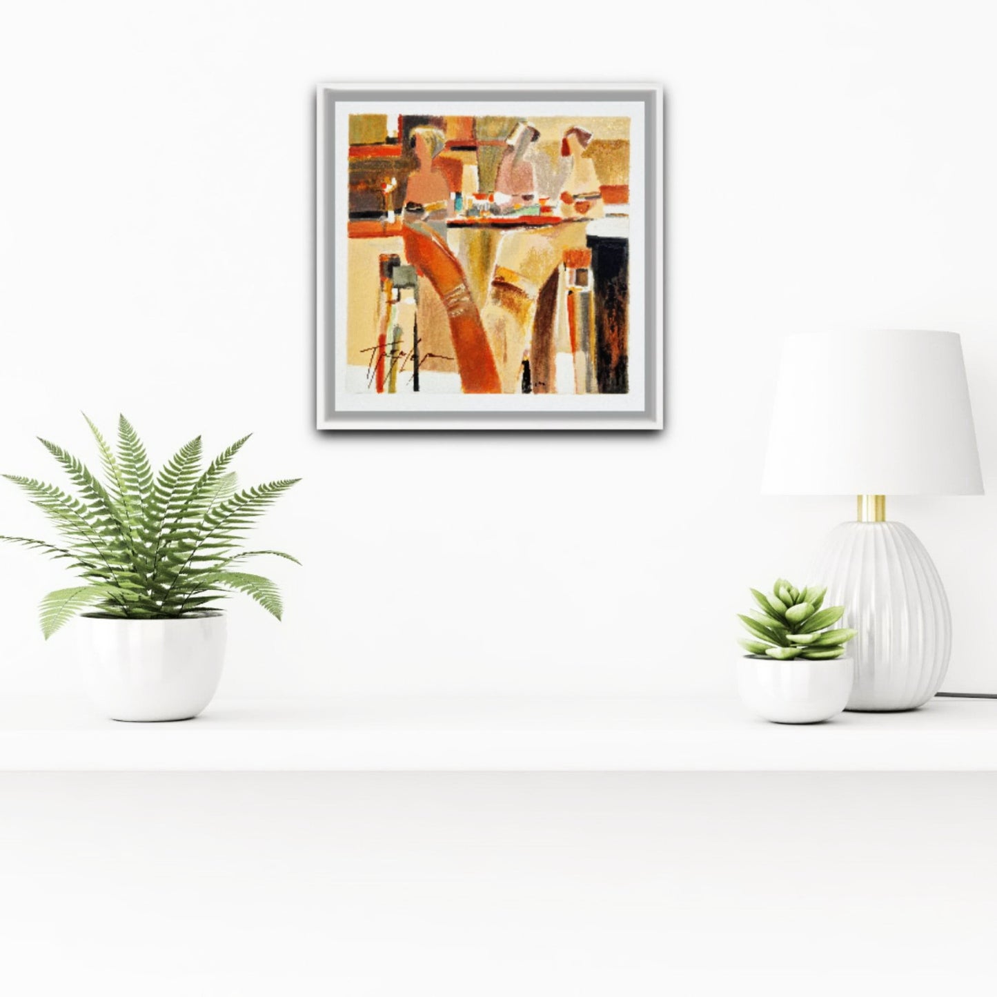 YURI TREMLER - The Conversation (Unframed), Serigraph