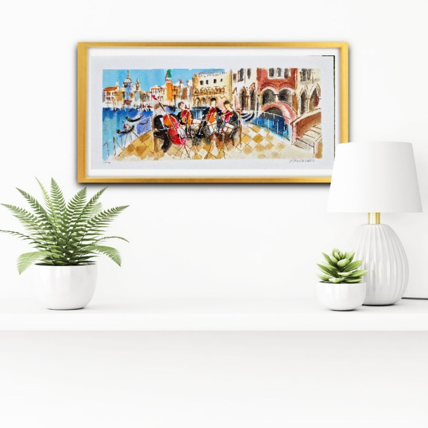 MICHAEL ROZENVAIN - Orchestral Balcony II (Unframed) Serigraph