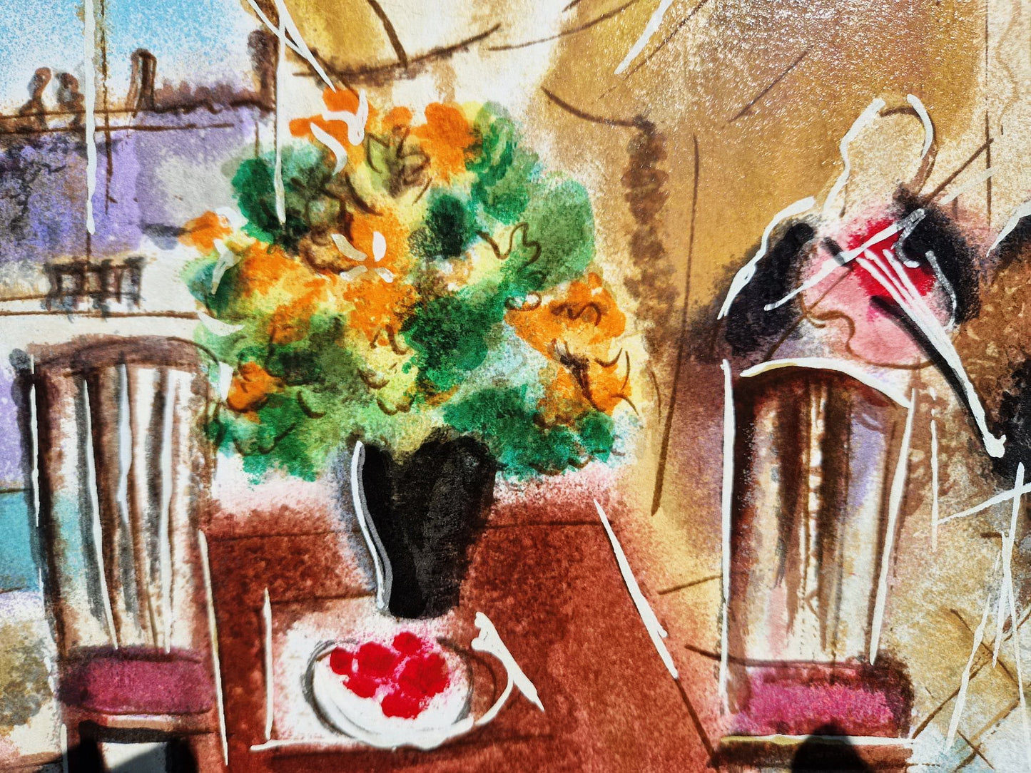 MICHAEL ROZENVAIN - Parisian Quintet (Unframed) Serigraph