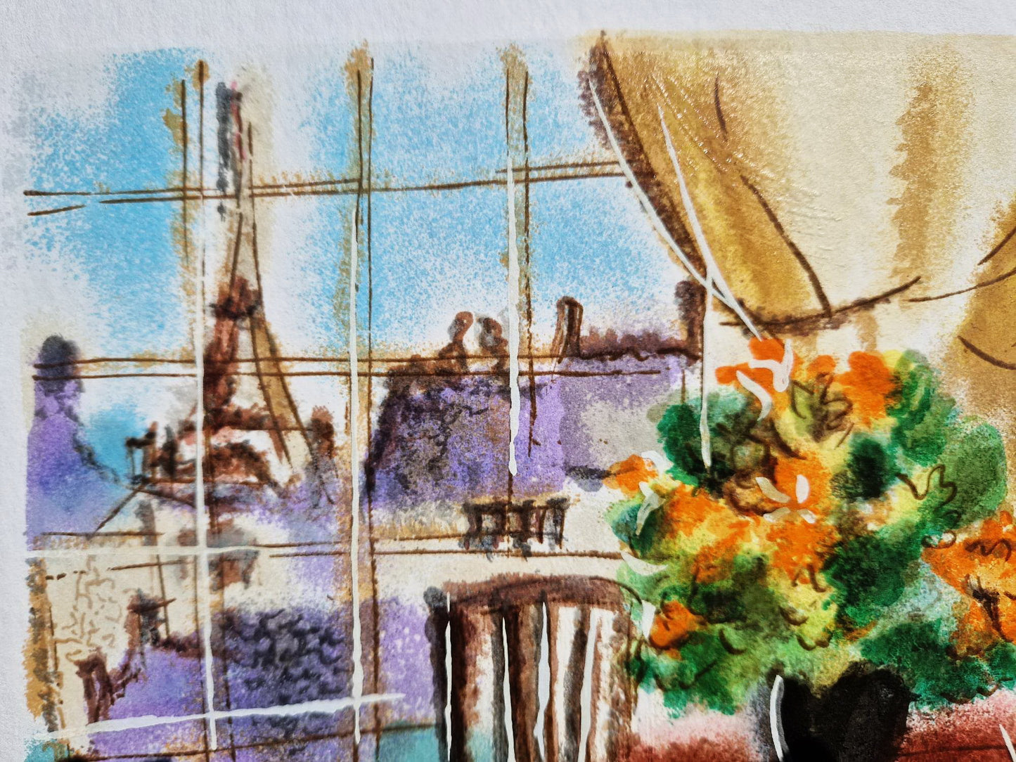 MICHAEL ROZENVAIN - Parisian Quintet (Unframed) Serigraph