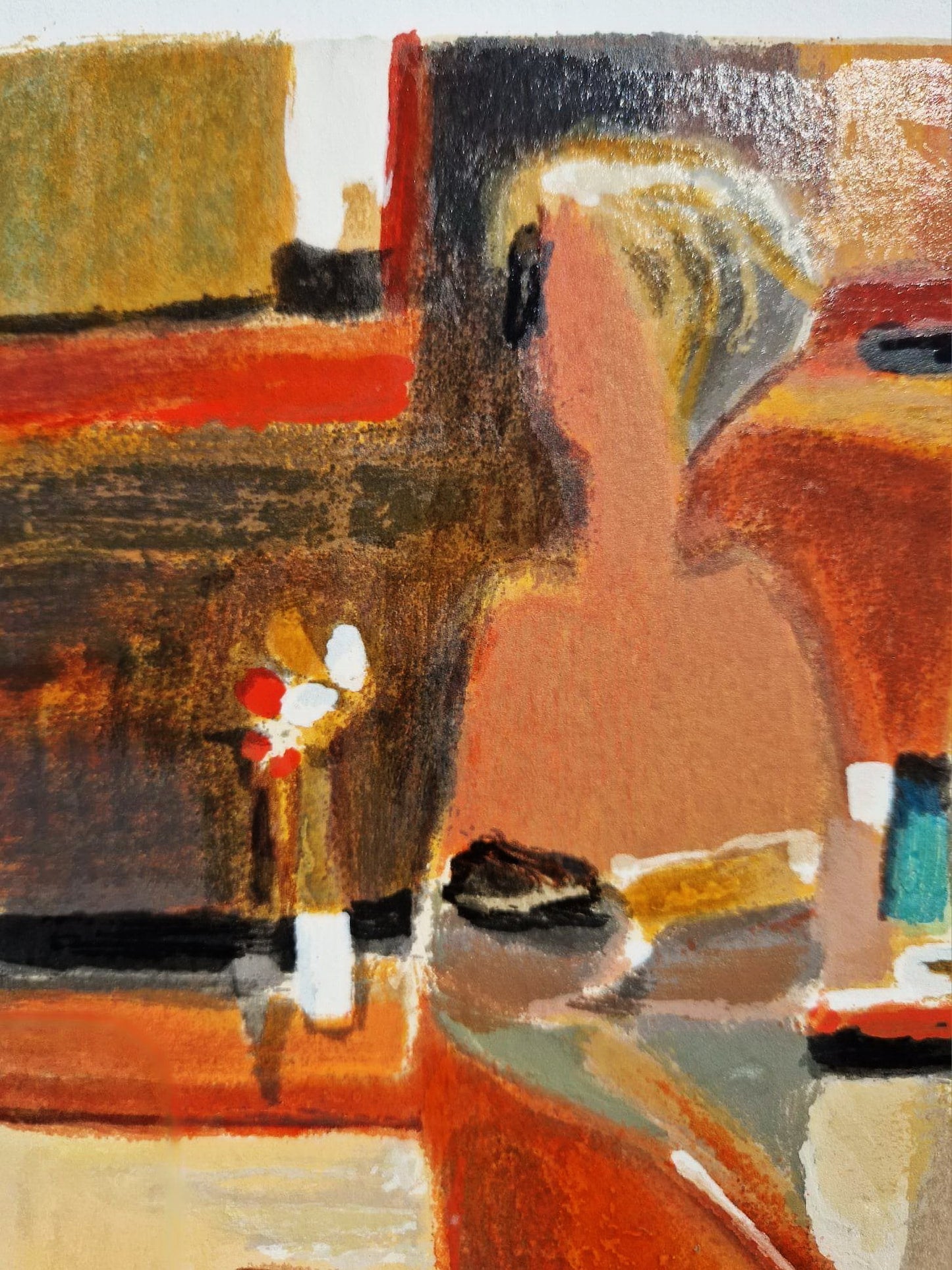 YURI TREMLER - The Conversation (Unframed), Serigraph