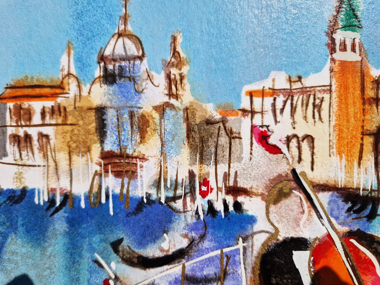 MICHAEL ROZENVAIN - Orchestral Balcony II (Unframed) Serigraph