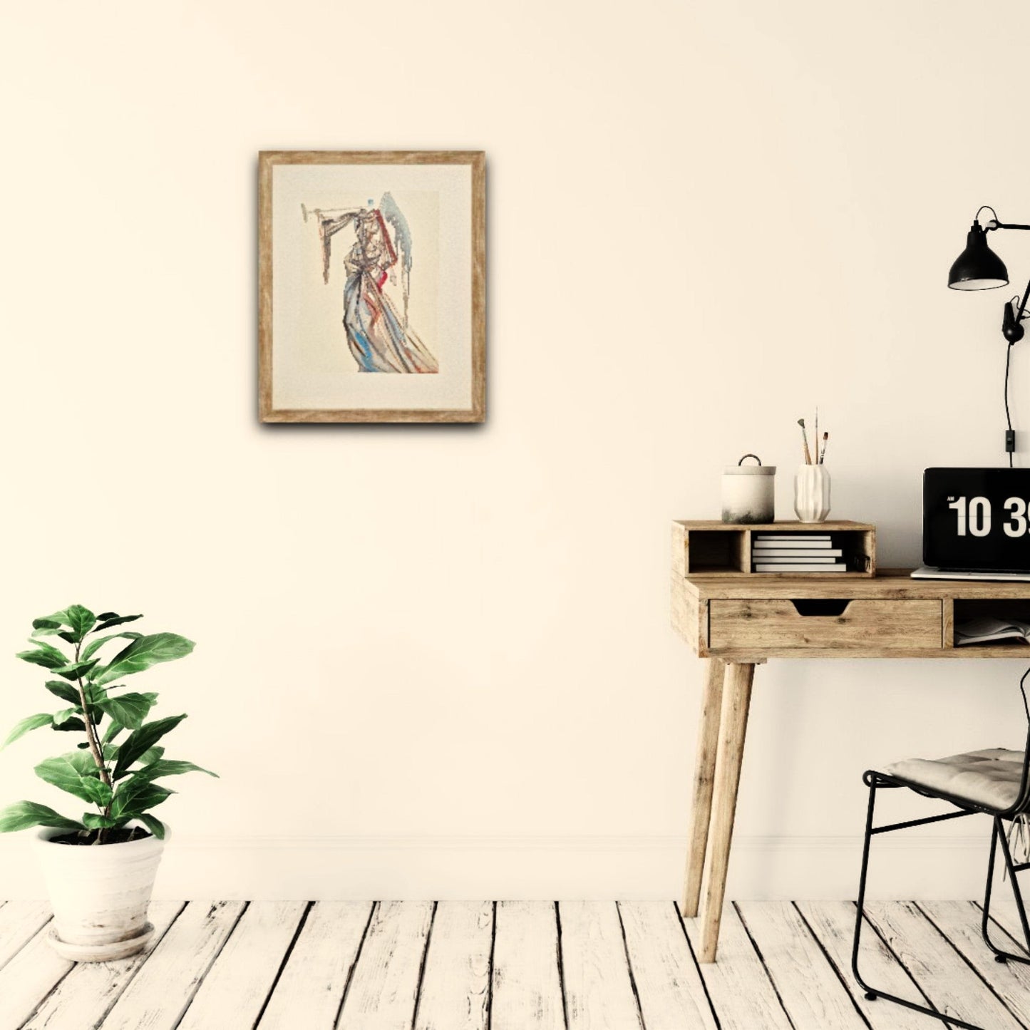 SALVADOR DALI - Pieseň múdrych duchov (Dante - Božská komédia) (Bez rámu)