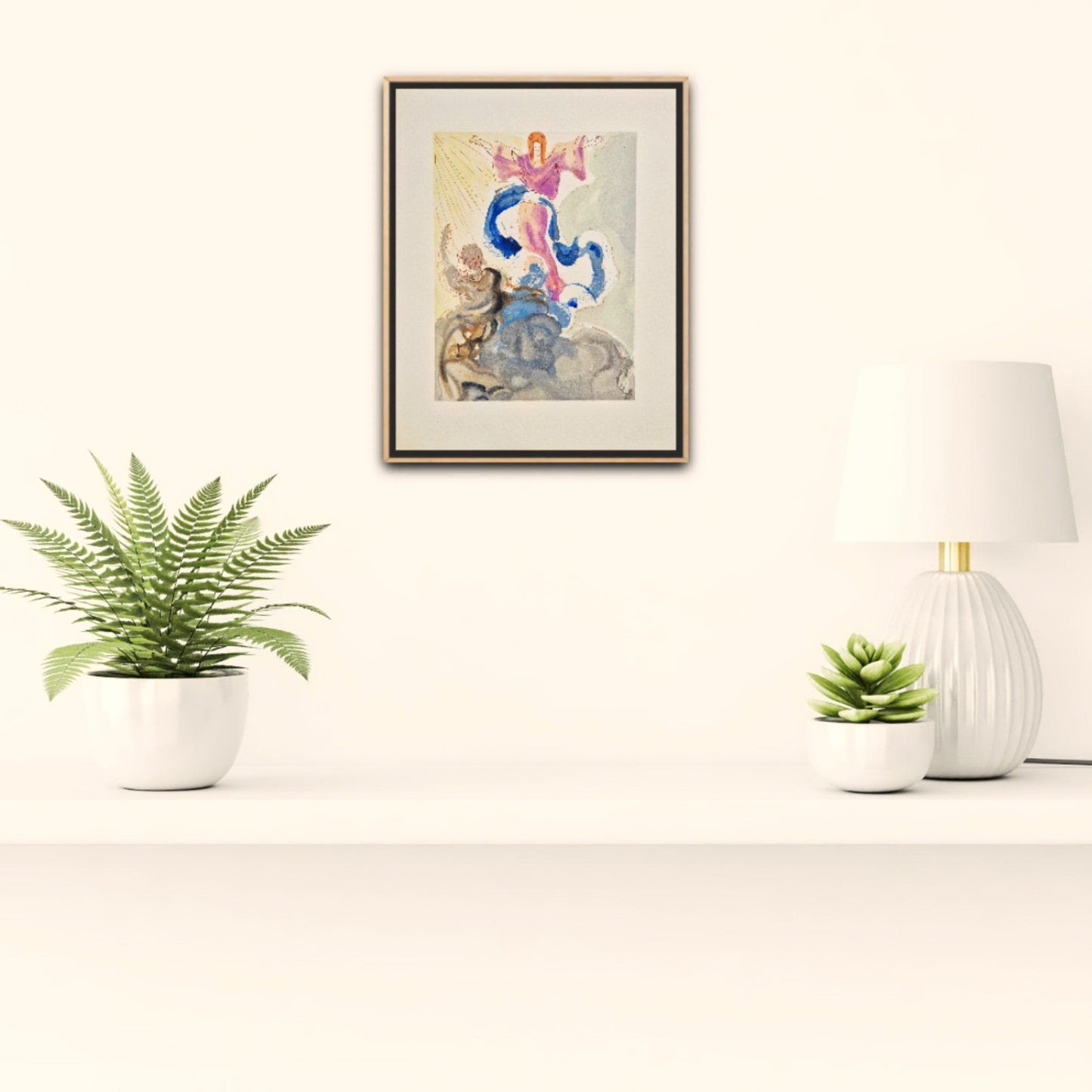 SALVADOR DALI - Heaven (Dante - divine comedy) (Unframed)