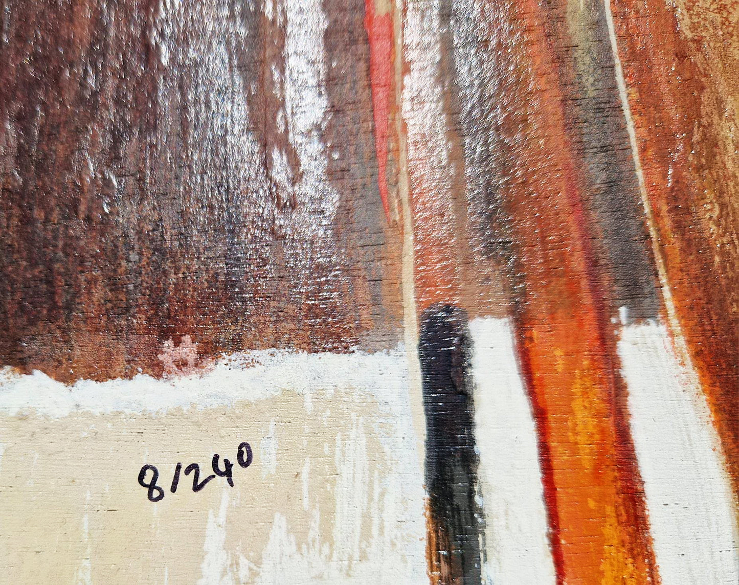 YURI TREMLER - Bar Scene I  (Unframed), Serigraph on Wood Panel