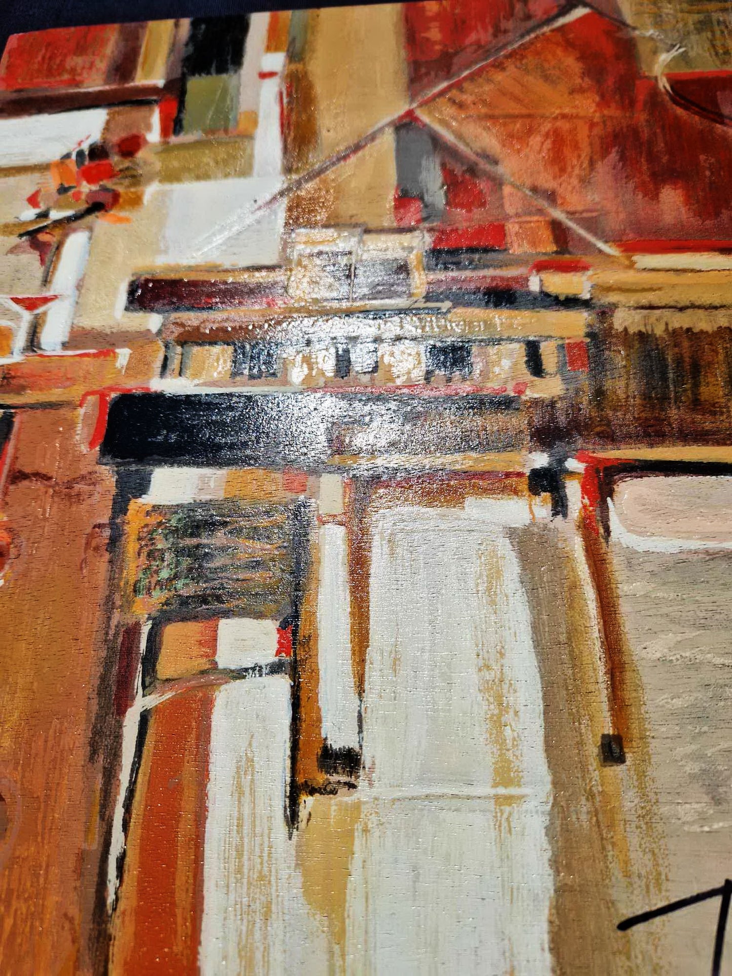 YURI TREMLER - Jazz Serenade (Unframed), Serigraph on Wood Panel