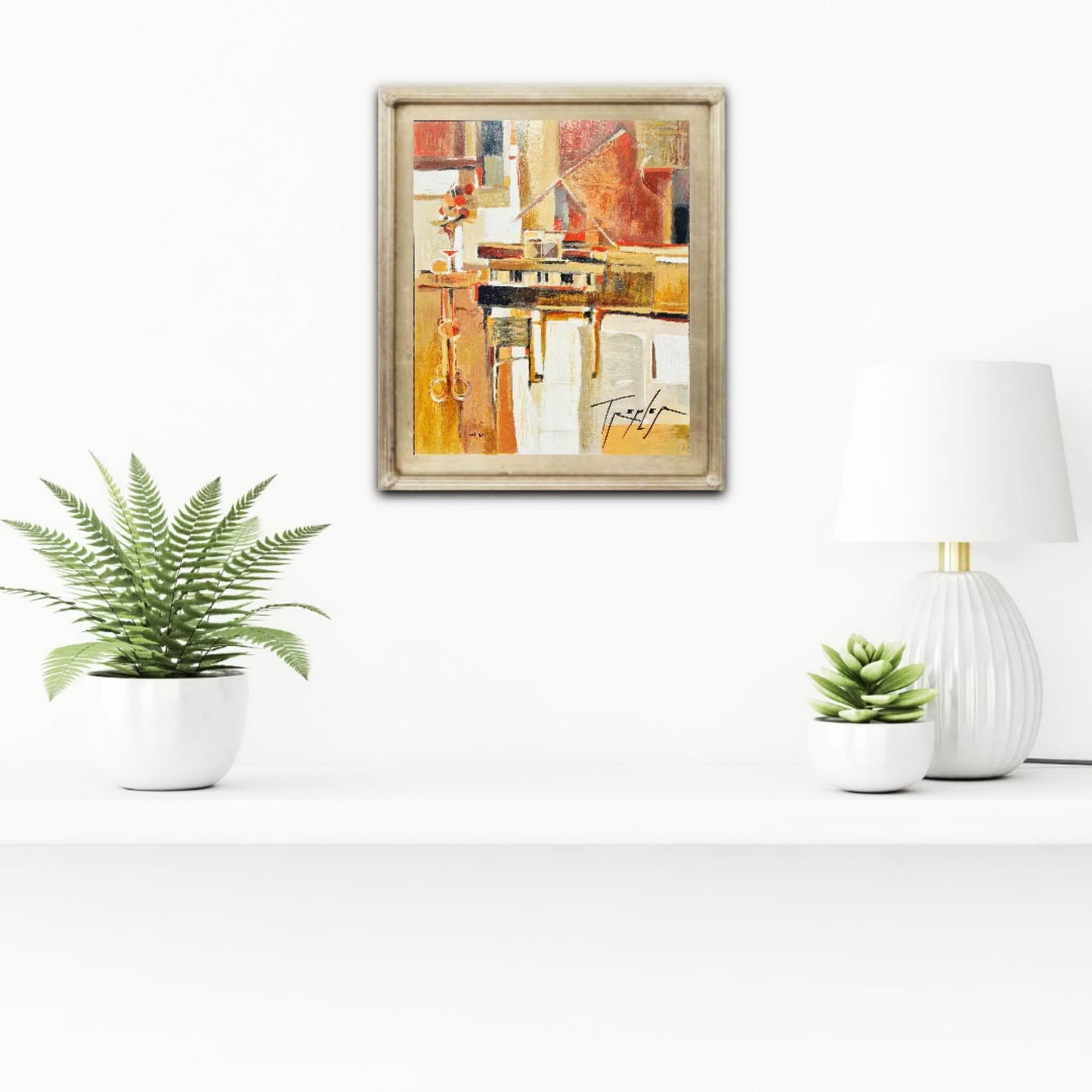YURI TREMLER - Jazz Serenade (Unframed), Serigraph on Wood Panel