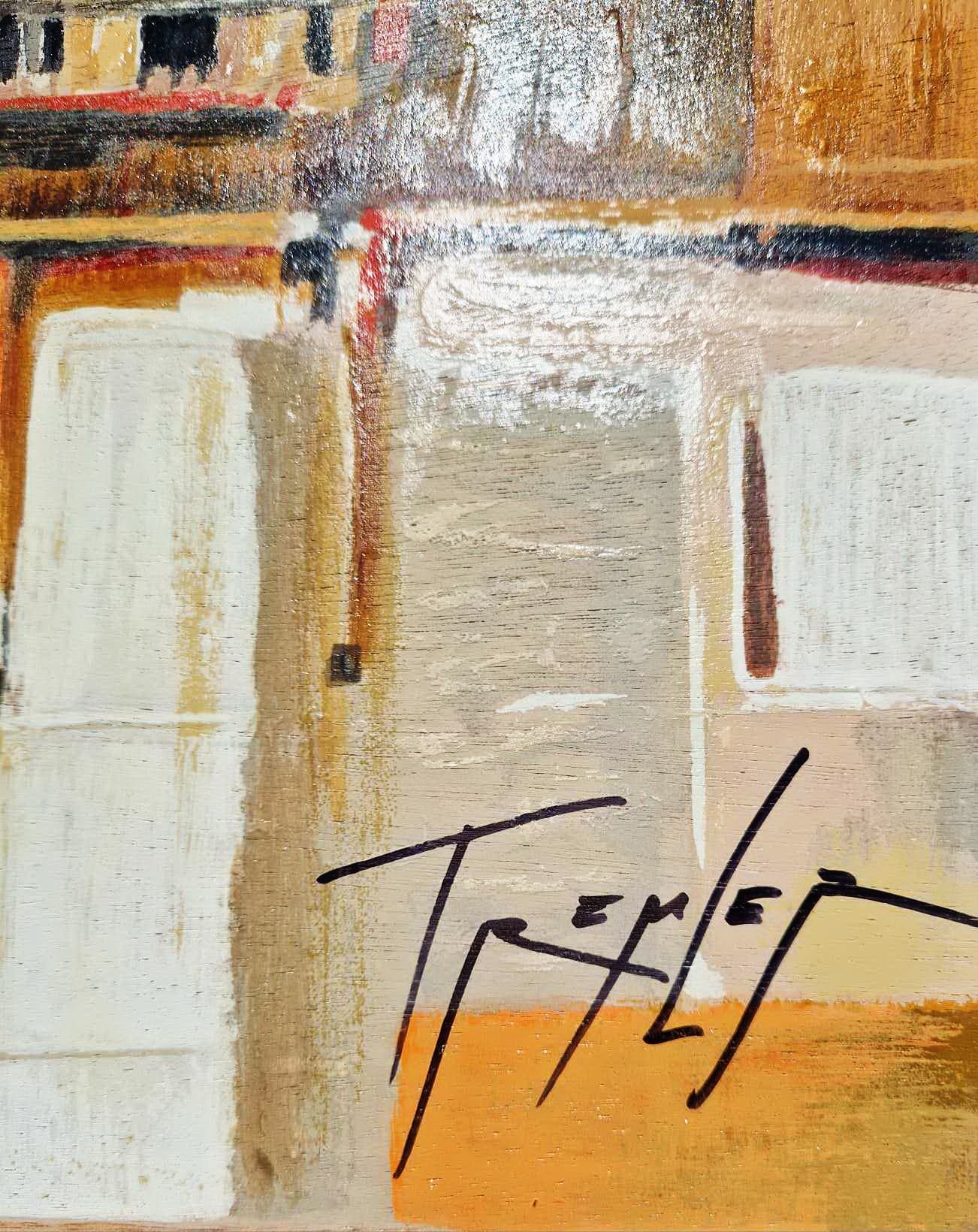 YURI TREMLER - Jazz Serenade (Unframed), Serigraph on Wood Panel