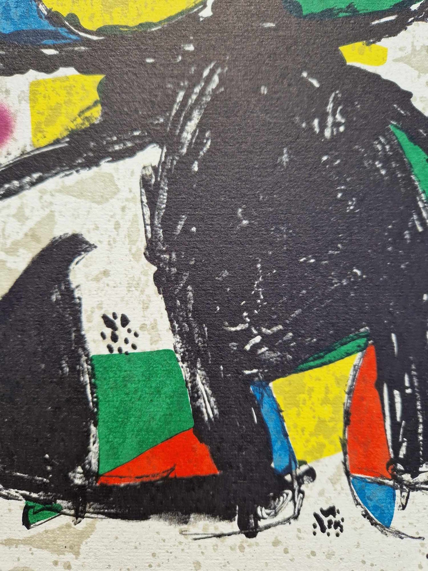 JOAN MIRO - Jubileum (1979) (Nerámovaná) Litografia