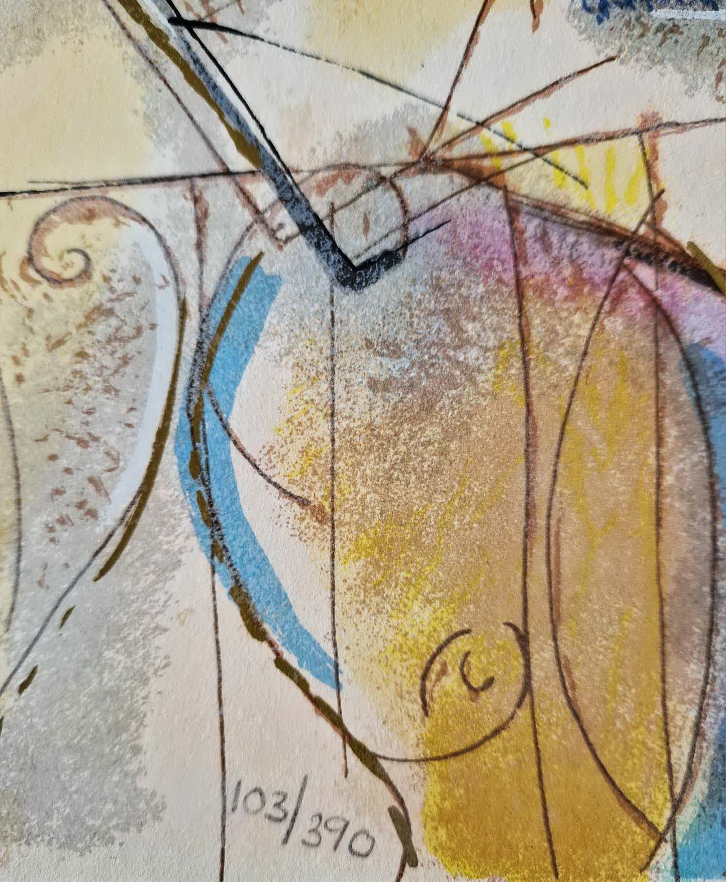 MICHAEL ROZENVAIN - The symphony (Unframed) Serigraph