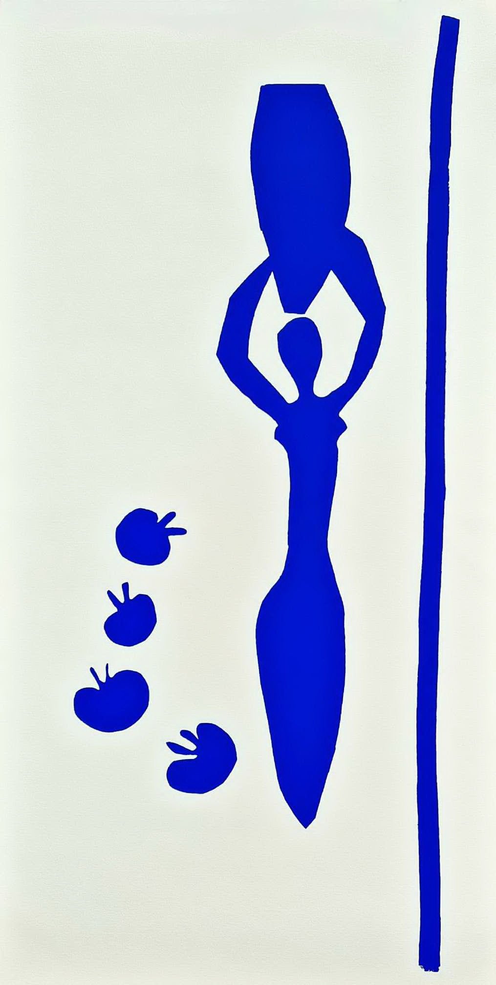 Henri Matisse - Femme a l'Amphore et Grenades (Unframed) Serigraphy