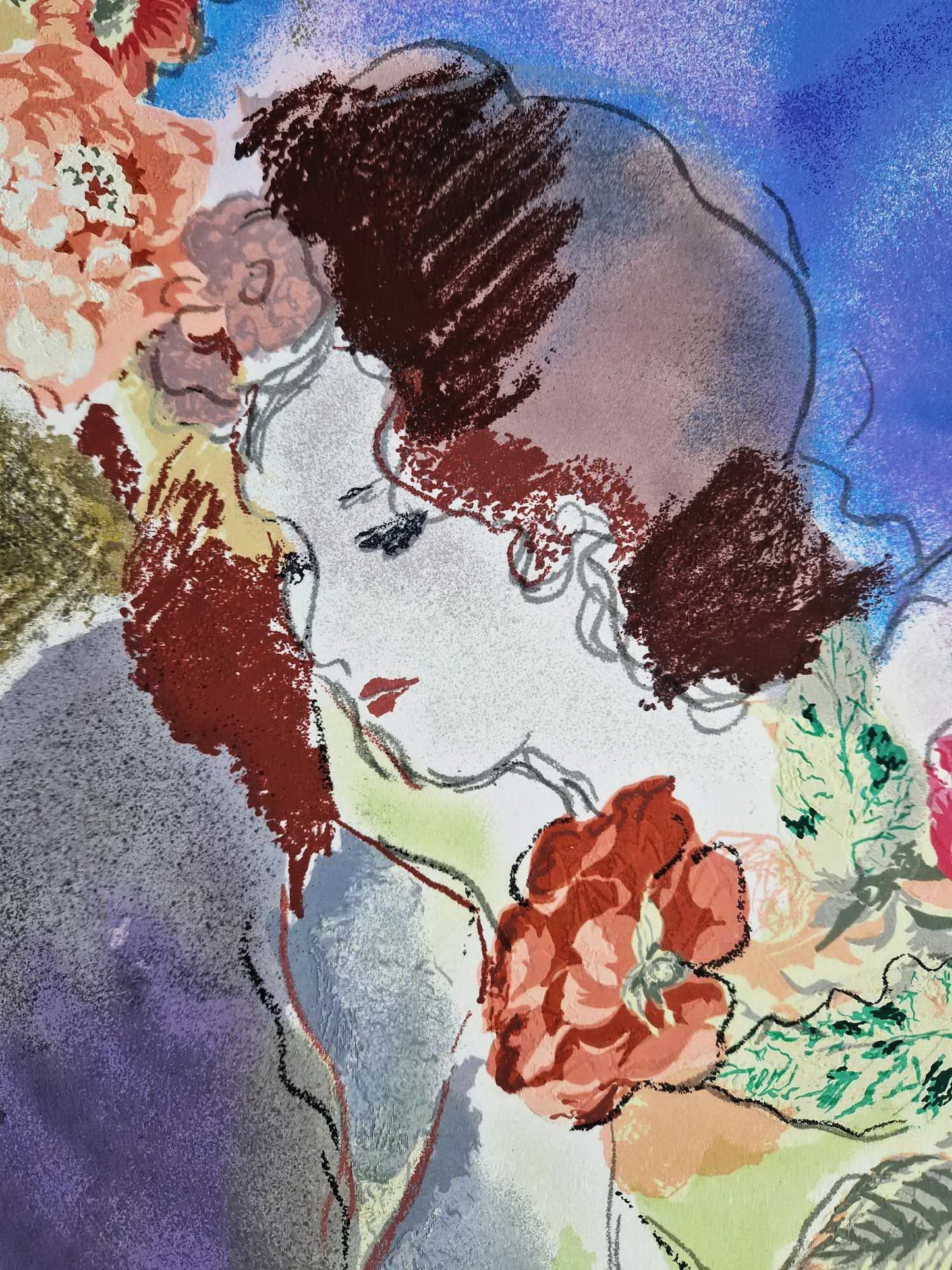 BATIA MAGAL - Musical Interlude (DISCOUNT!) (Unframed) Lithograph