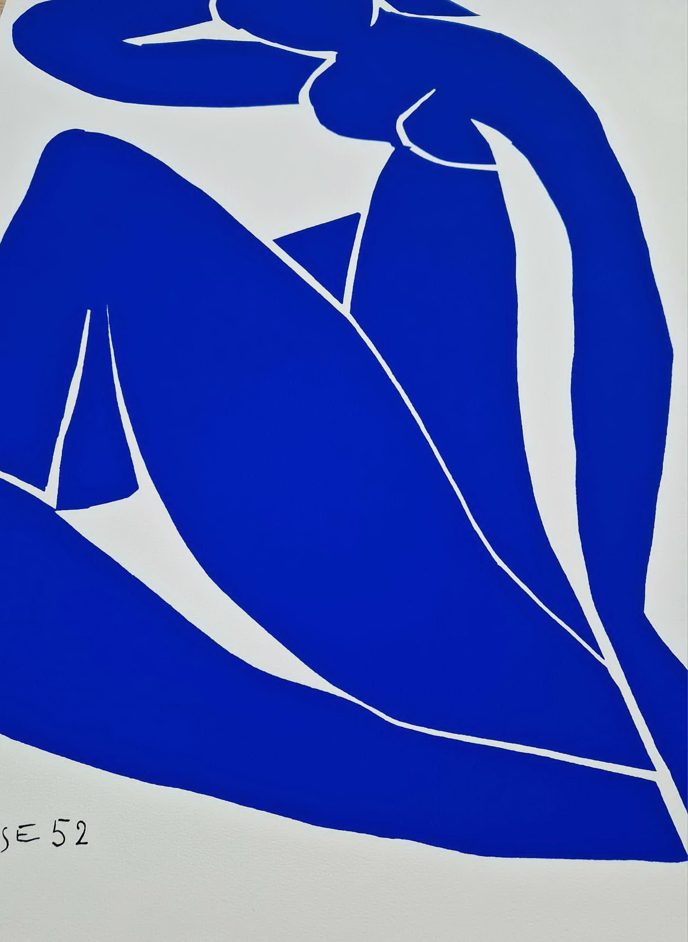 Henri Matisse - Blue Nude II (large format) (Unframed) Serigraphy