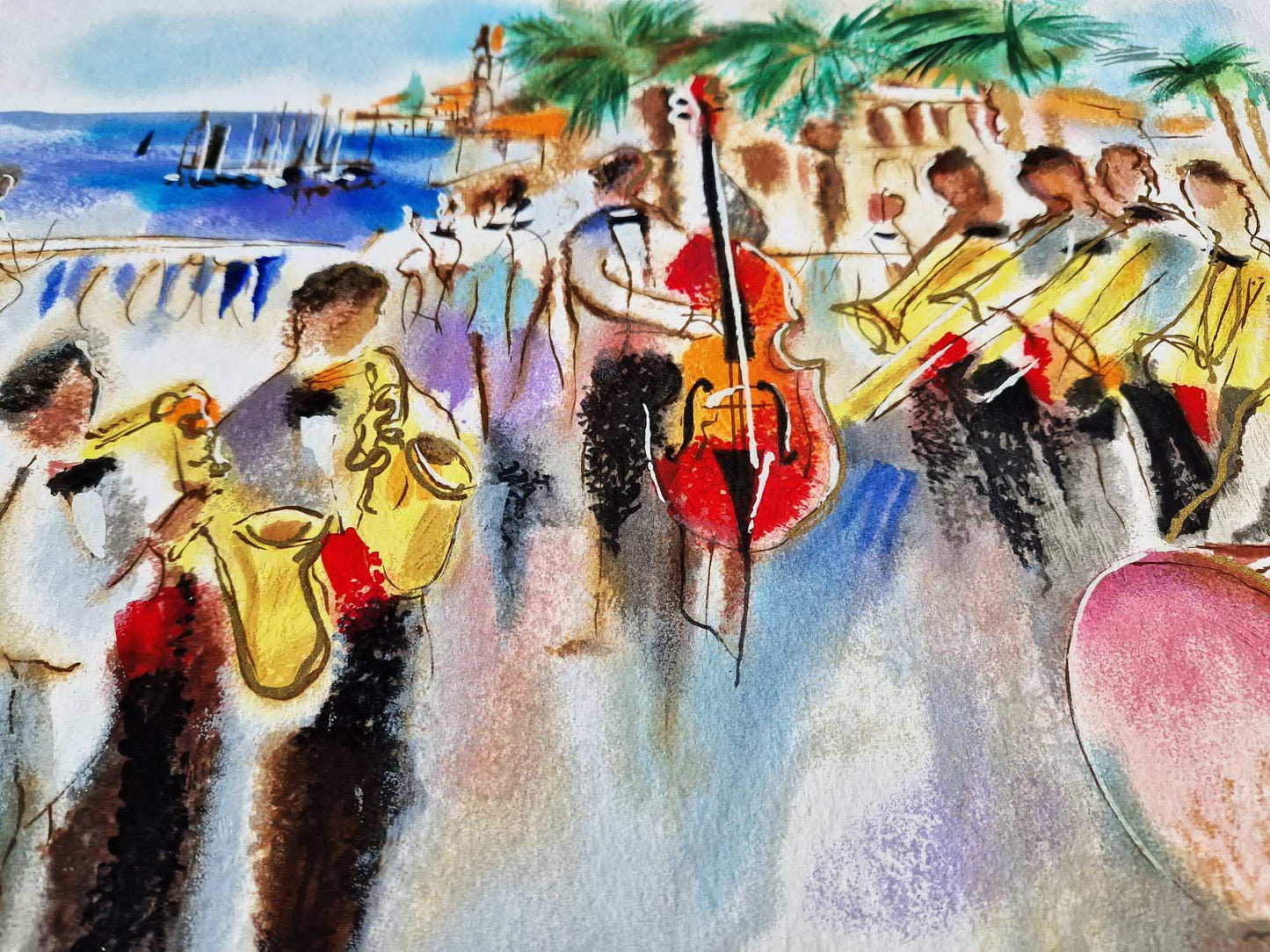 MICHAEL ROZENVAIN - The Perfect Afternoon (Unframed) Serigraph