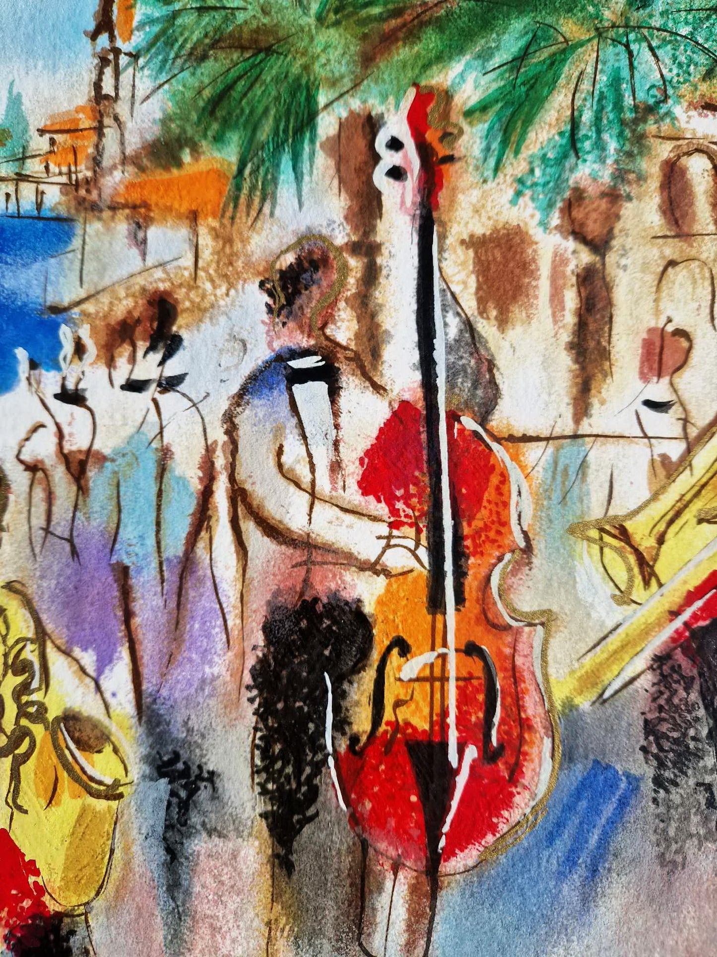 MICHAEL ROZENVAIN - The Perfect Afternoon (Unframed) Serigraph