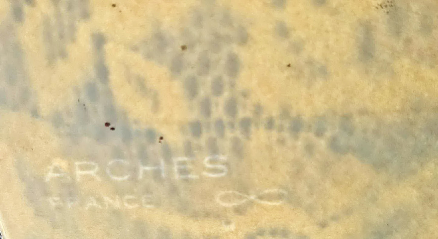 BATIA MAGAL - Symphony of Generations (UNIQUE - Watercolor / Mixed Media) (Unframed)