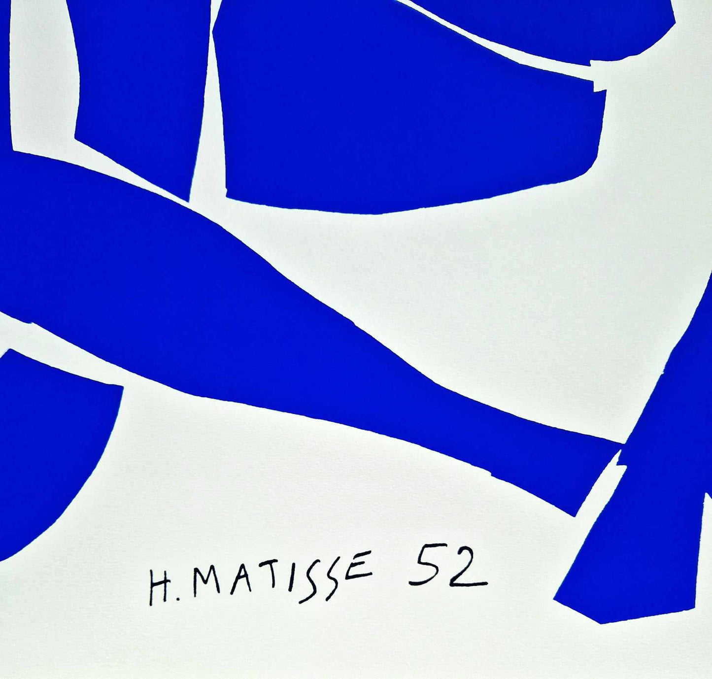 Henri Matisse - Modrý akt IV (veľký formát) (Nerámovaný) Sieťotlač