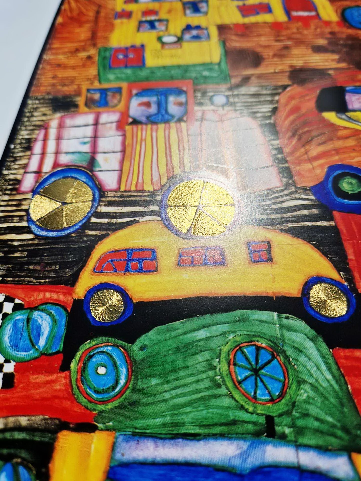 FRIEDENSREICH HUNDERTWASSER – Maľba faxom 30 dní (bez rámu)