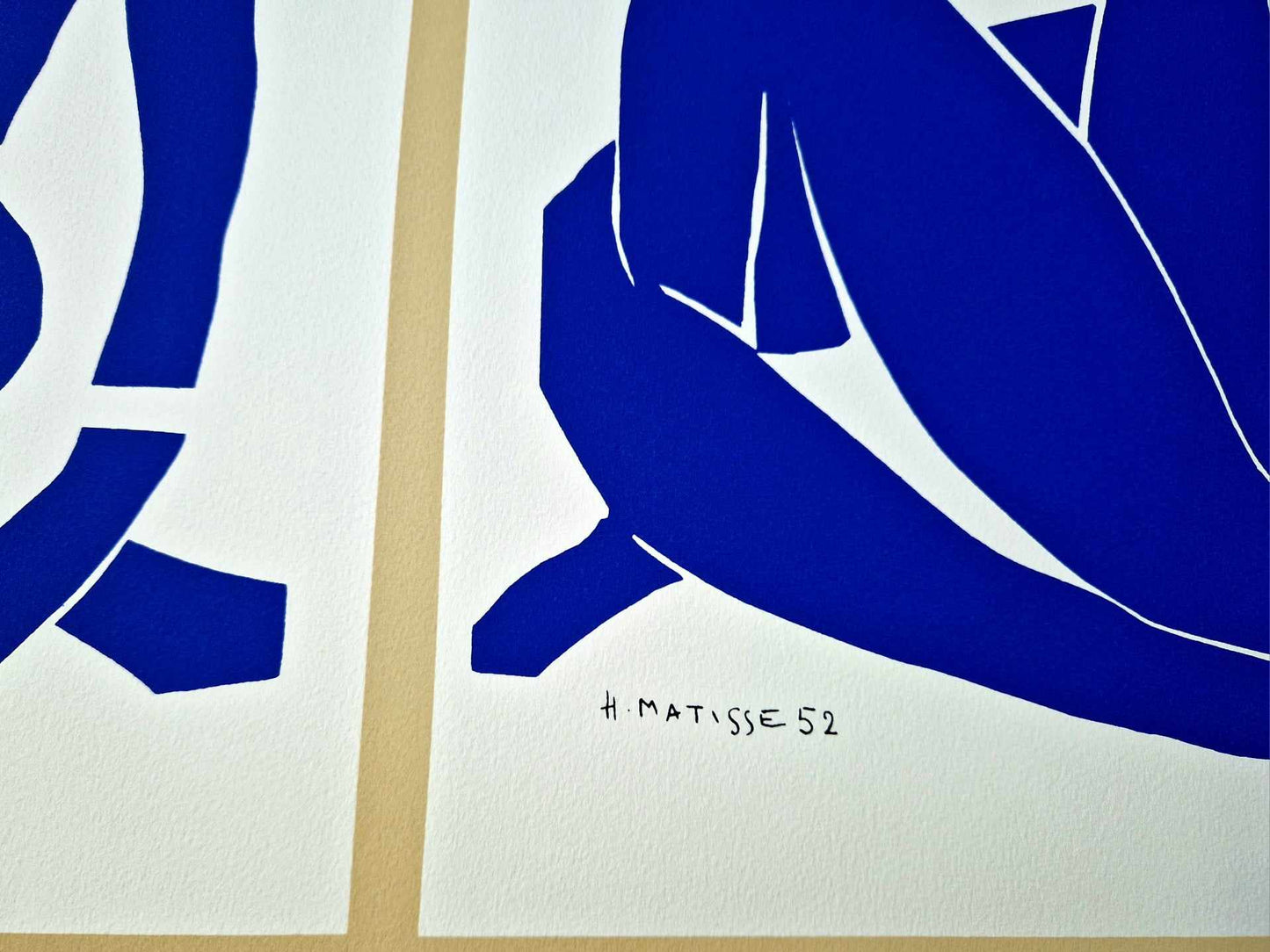 Henri Matisse - Blue Nude I, III, II (Unframed) Serigraphy