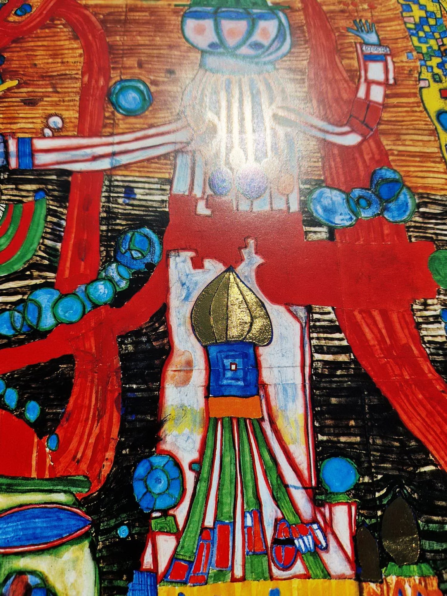 FRIEDENSREICH HUNDERTWASSER – Maľba faxom 30 dní (bez rámu)