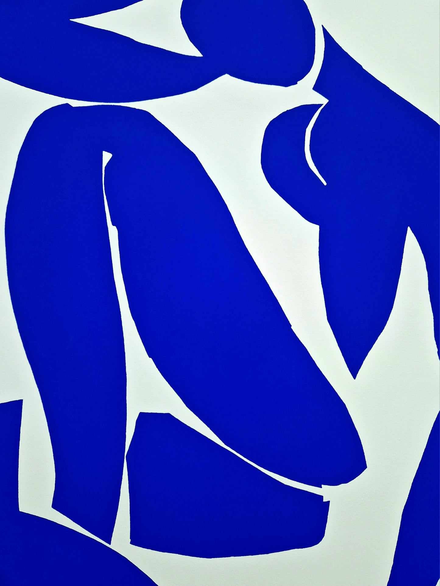 Henri Matisse - Modrý akt IV (veľký formát) (Nerámovaný) Sieťotlač