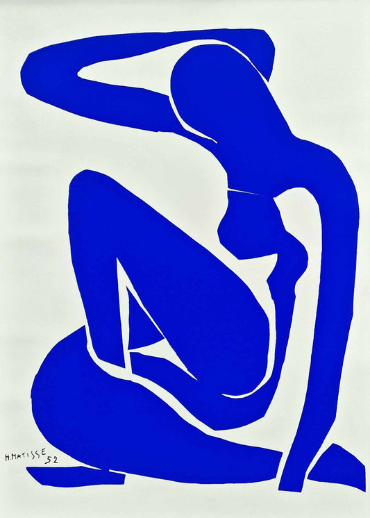 Matisse Henri - Blue Nude I (large format) (Unframed) Serigraphy