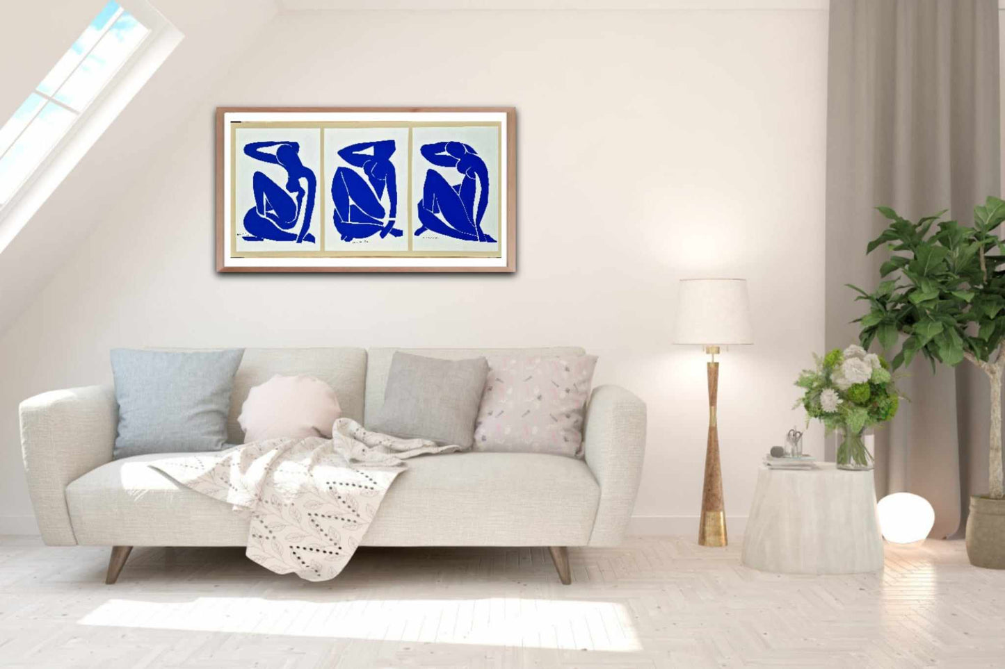 Henri Matisse - Blue Nude I, III, II (Unframed) Serigraphy