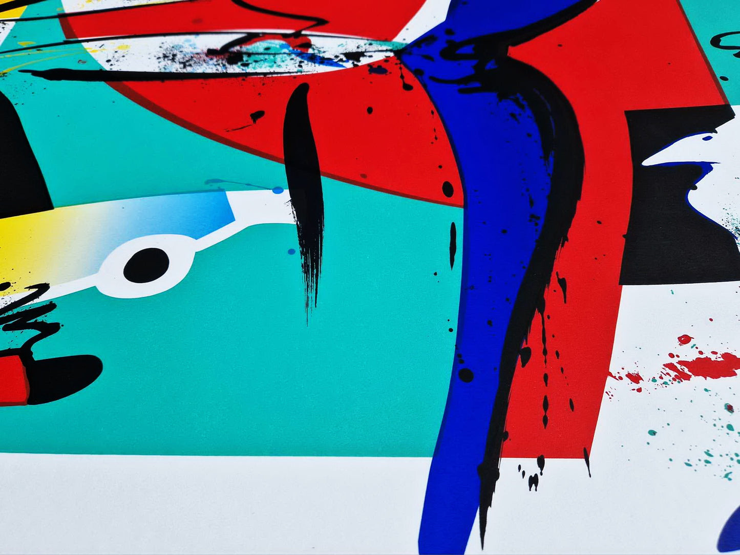 ALFRED GOCKEL - Primary Intersections (Unframed) Serigraph