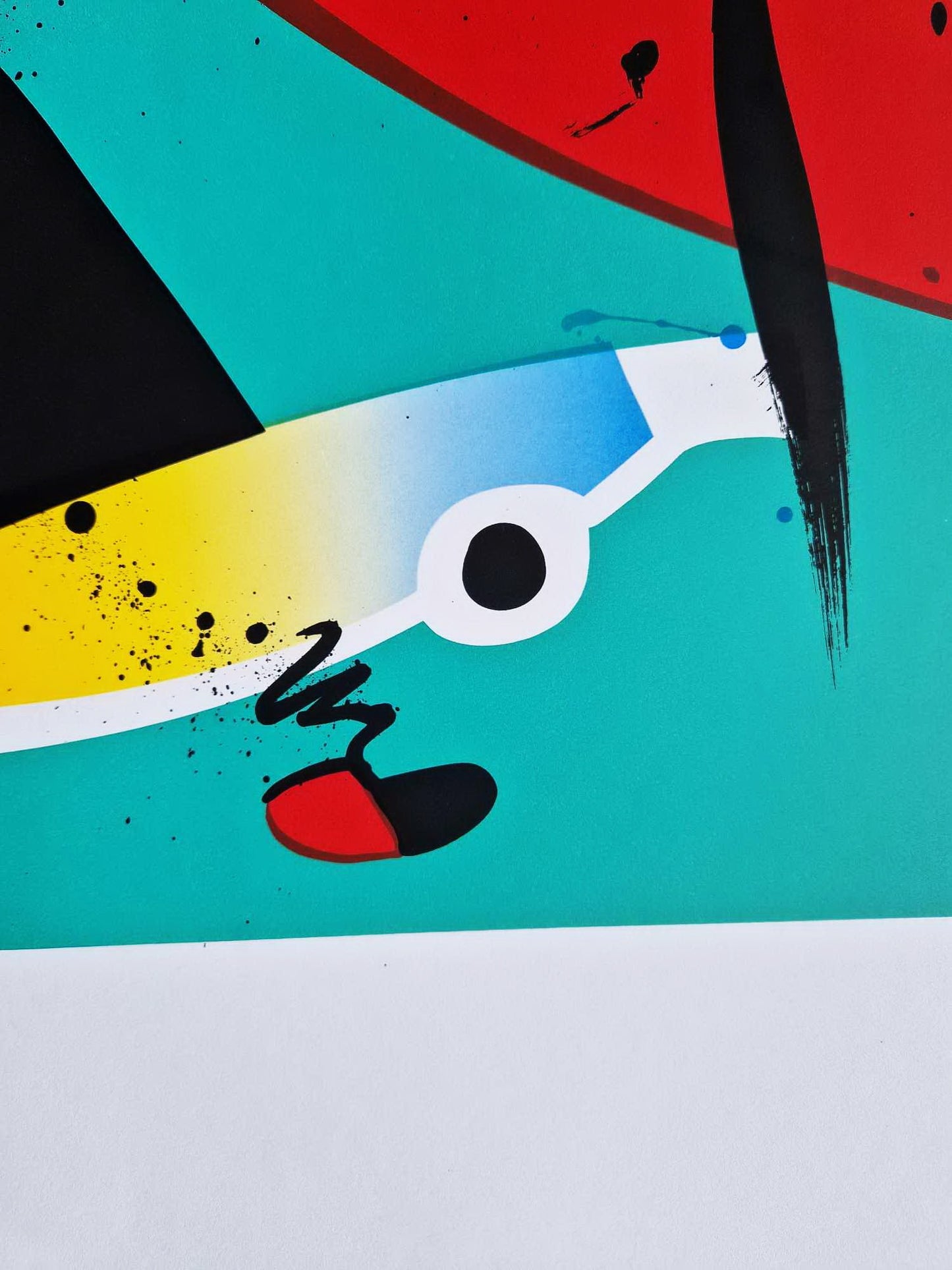 ALFRED GOCKEL - Primary Intersections (Unframed) Serigraph