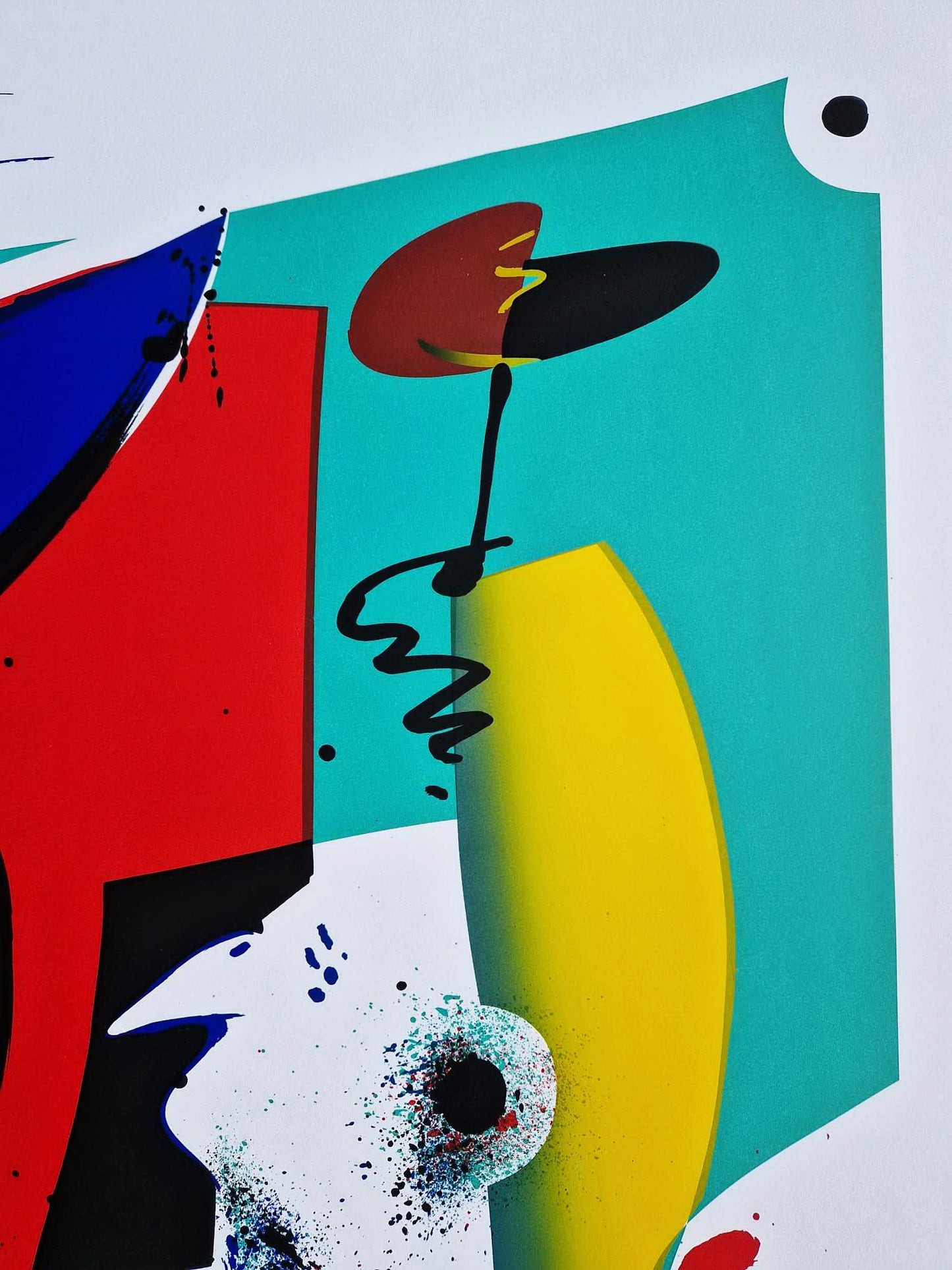 ALFRED GOCKEL - Primary Intersections (Unframed) Serigraph