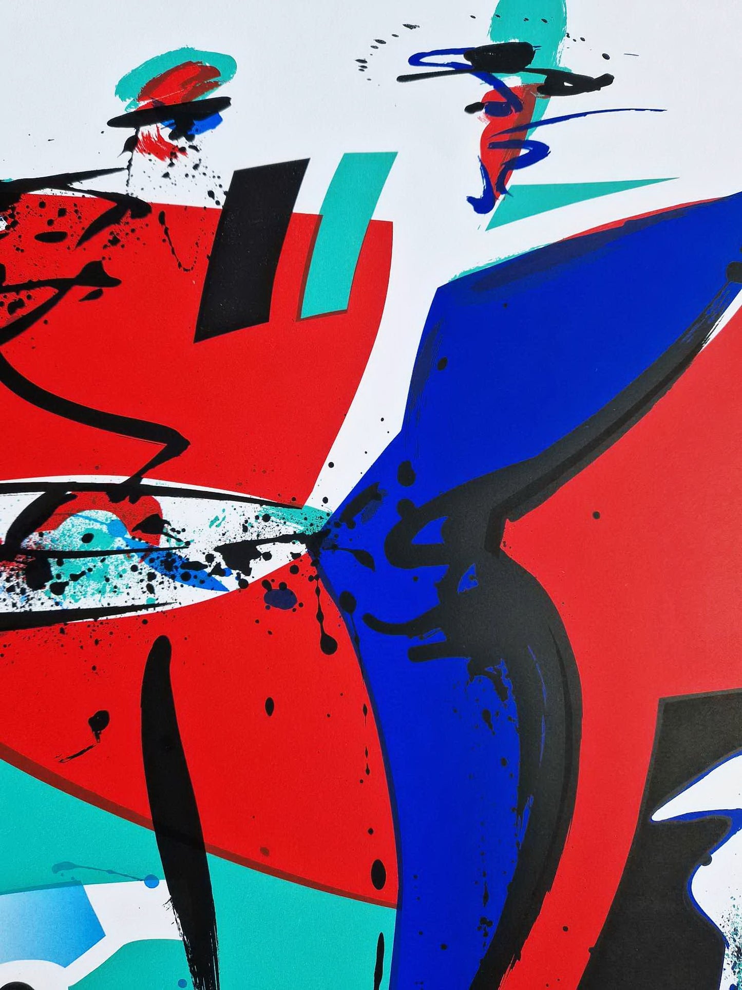 ALFRED GOCKEL - Primary Intersections (Unframed) Serigraph