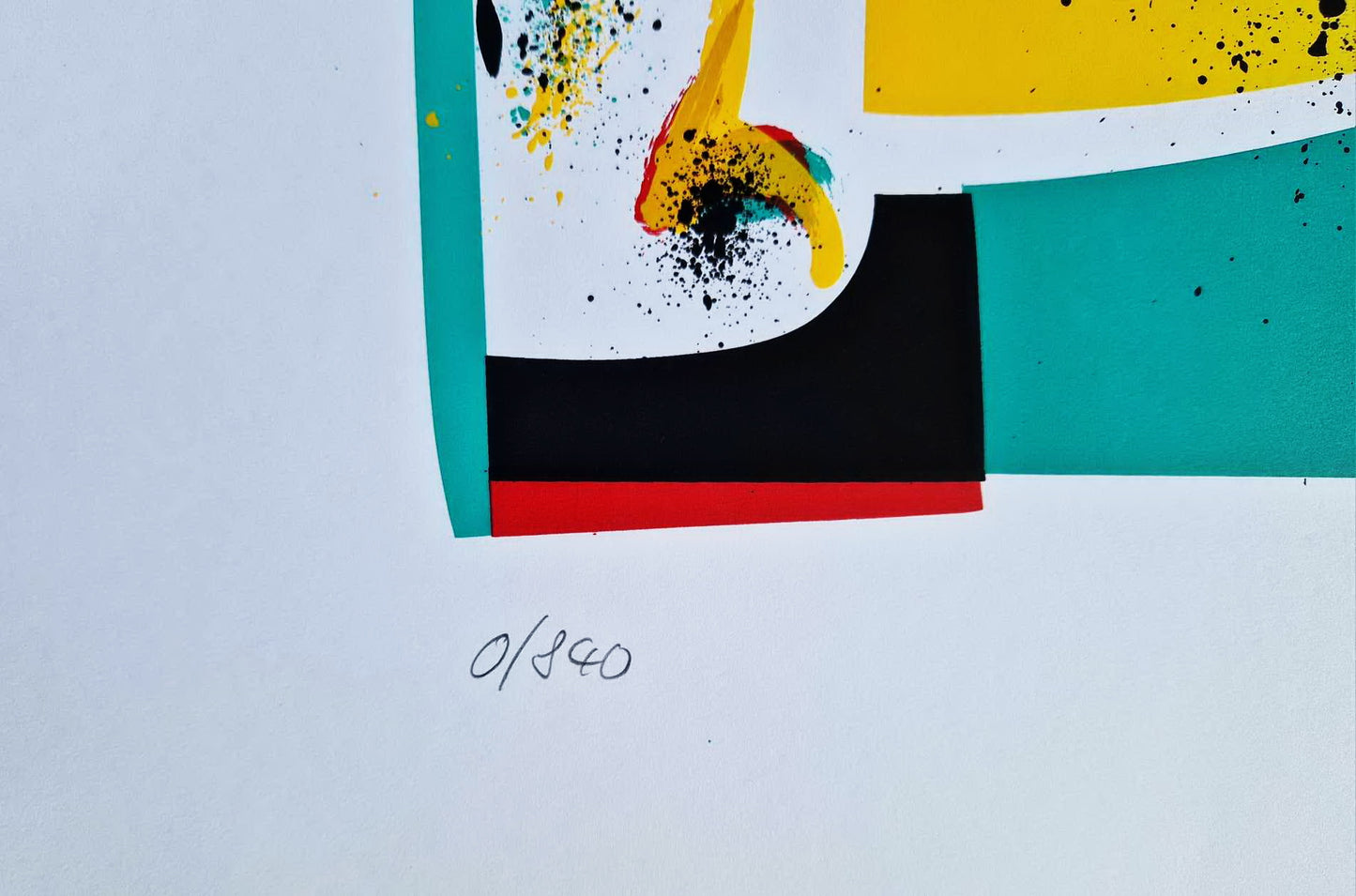 ALFRED GOCKEL - Primary Intersections (Unframed) Serigraph