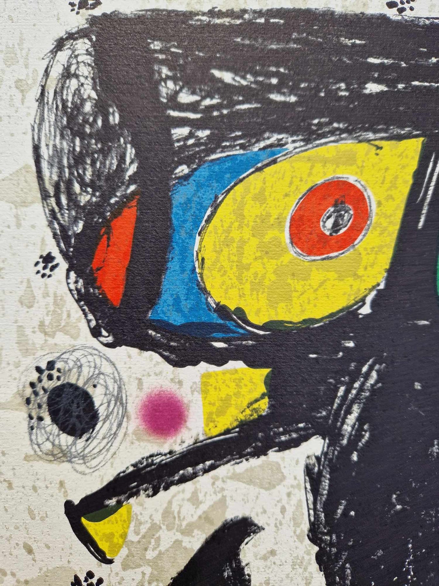 JOAN MIRO - Jubileum (1979) (Nerámovaná) Litografia