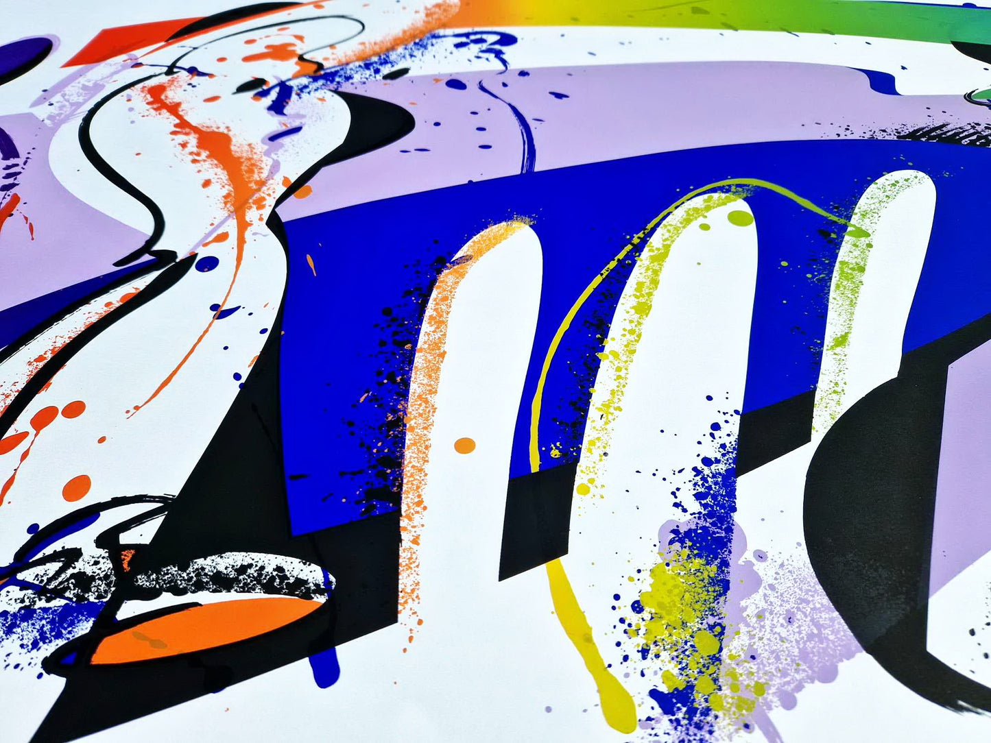 ALFRED GOCKEL - Abstract Lyrical Symphony (Unframed) Serigraph