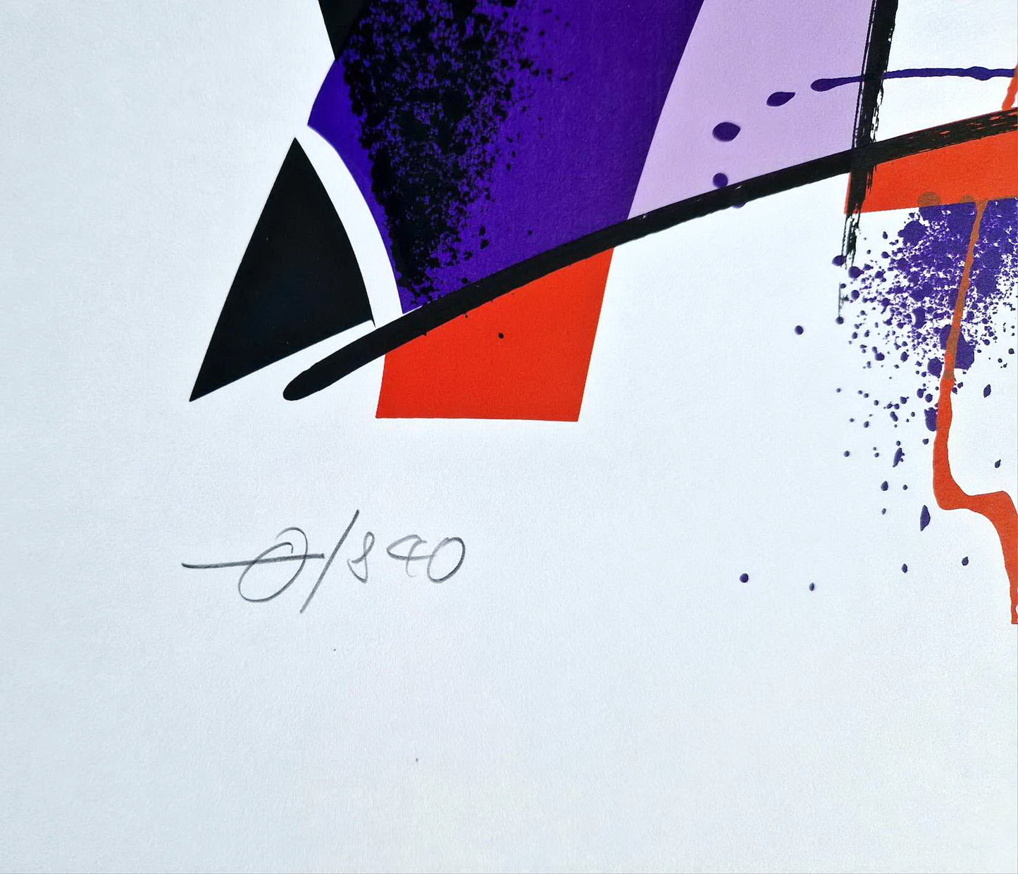 ALFRED GOCKEL - Abstract Lyrical Symphony (Unframed) Serigraph