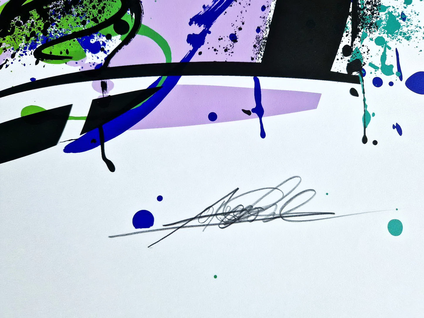 ALFRED GOCKEL - Abstract Lyrical Symphony (Unframed) Serigraph