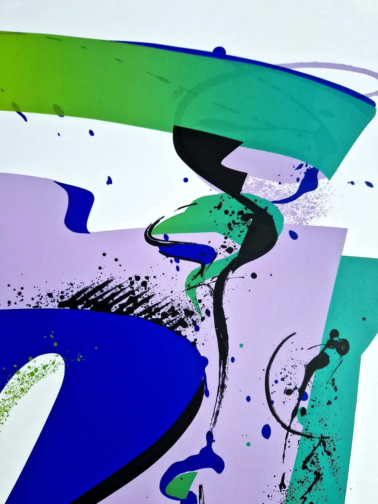 ALFRED GOCKEL - Abstract Lyrical Symphony (Unframed) Serigraph