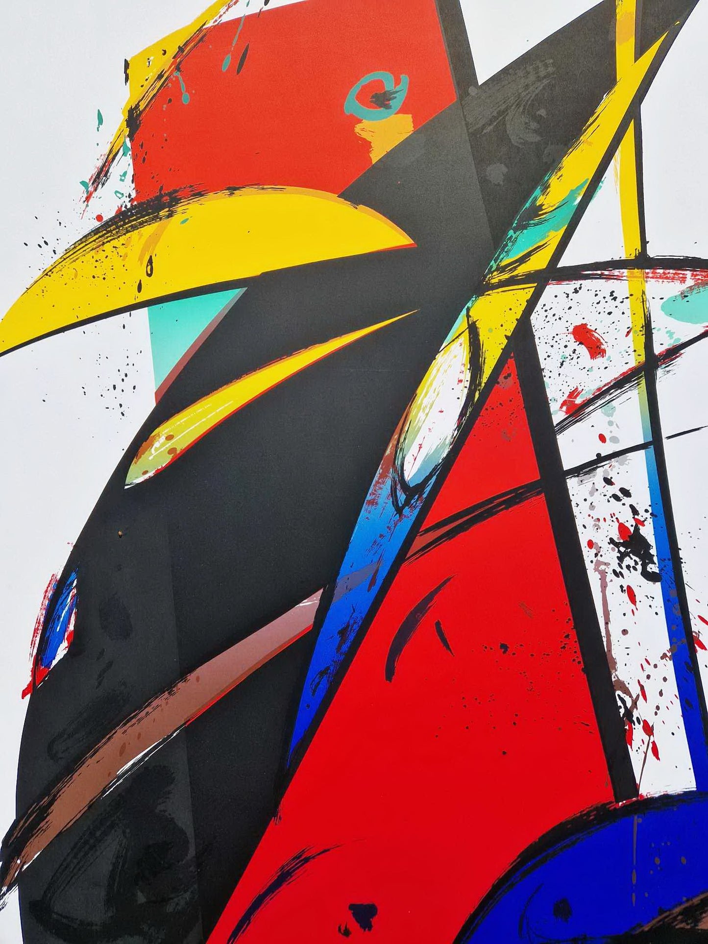 ALFRED GOCKEL - Rhythmic Abstract (Unframed) Serigraph