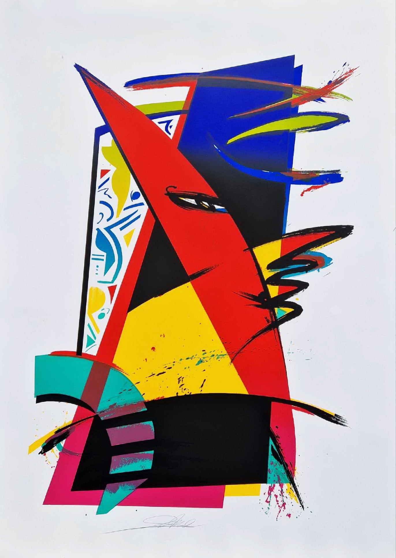 ALFRED GOCKEL - Urban Prisms (Unframed) Serigraph