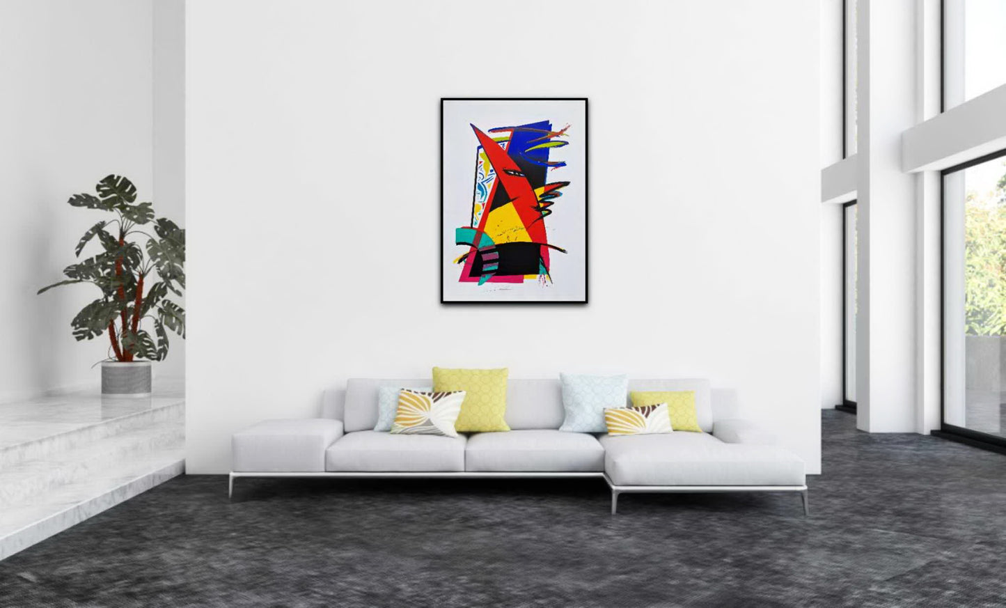 ALFRED GOCKEL - Urban Prisms (Unframed) Serigraph