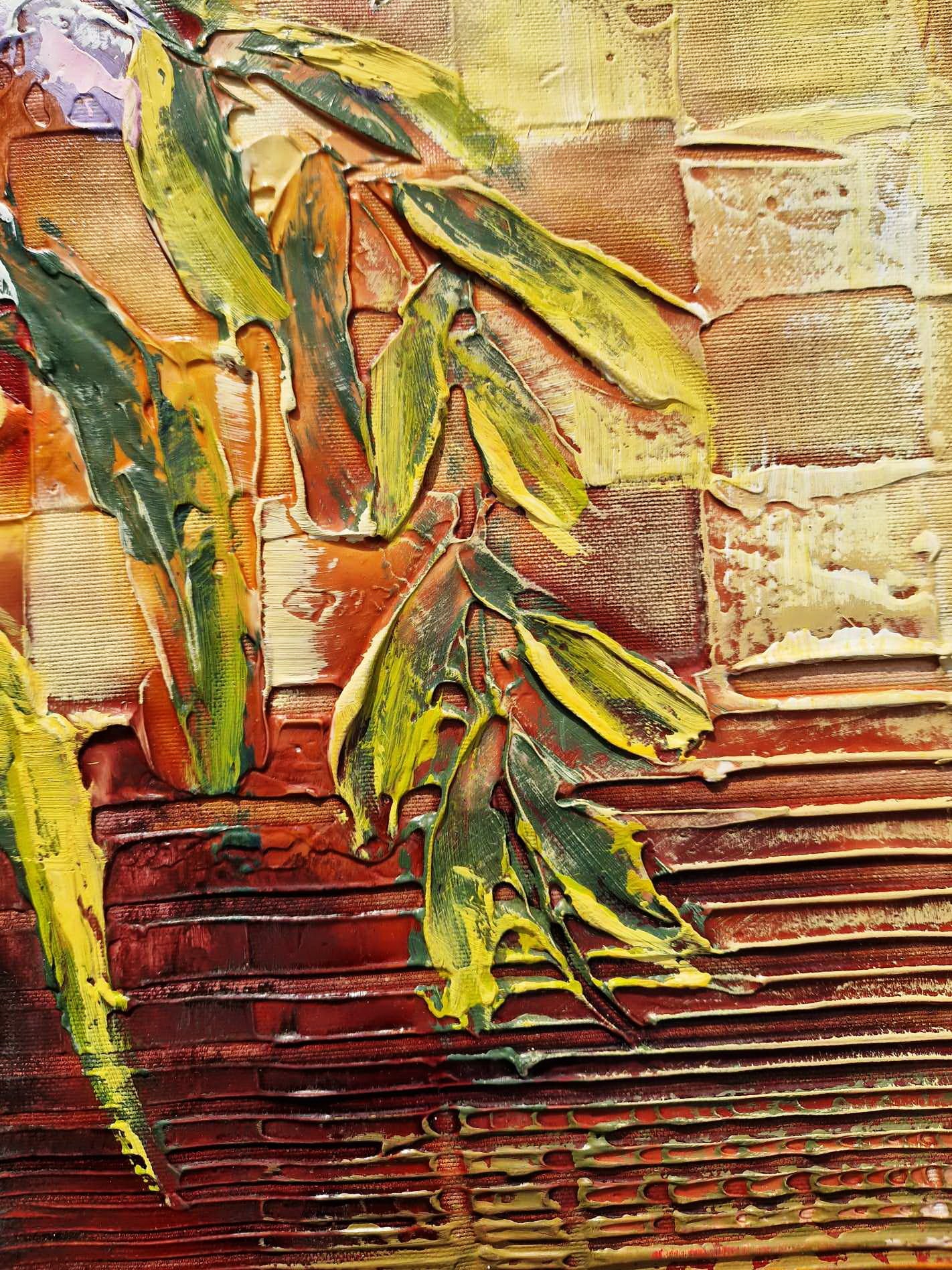 SHAUL KOSMAN - Spring Symphony (UNIQUE - acrylic/oil painting) (Unframed)