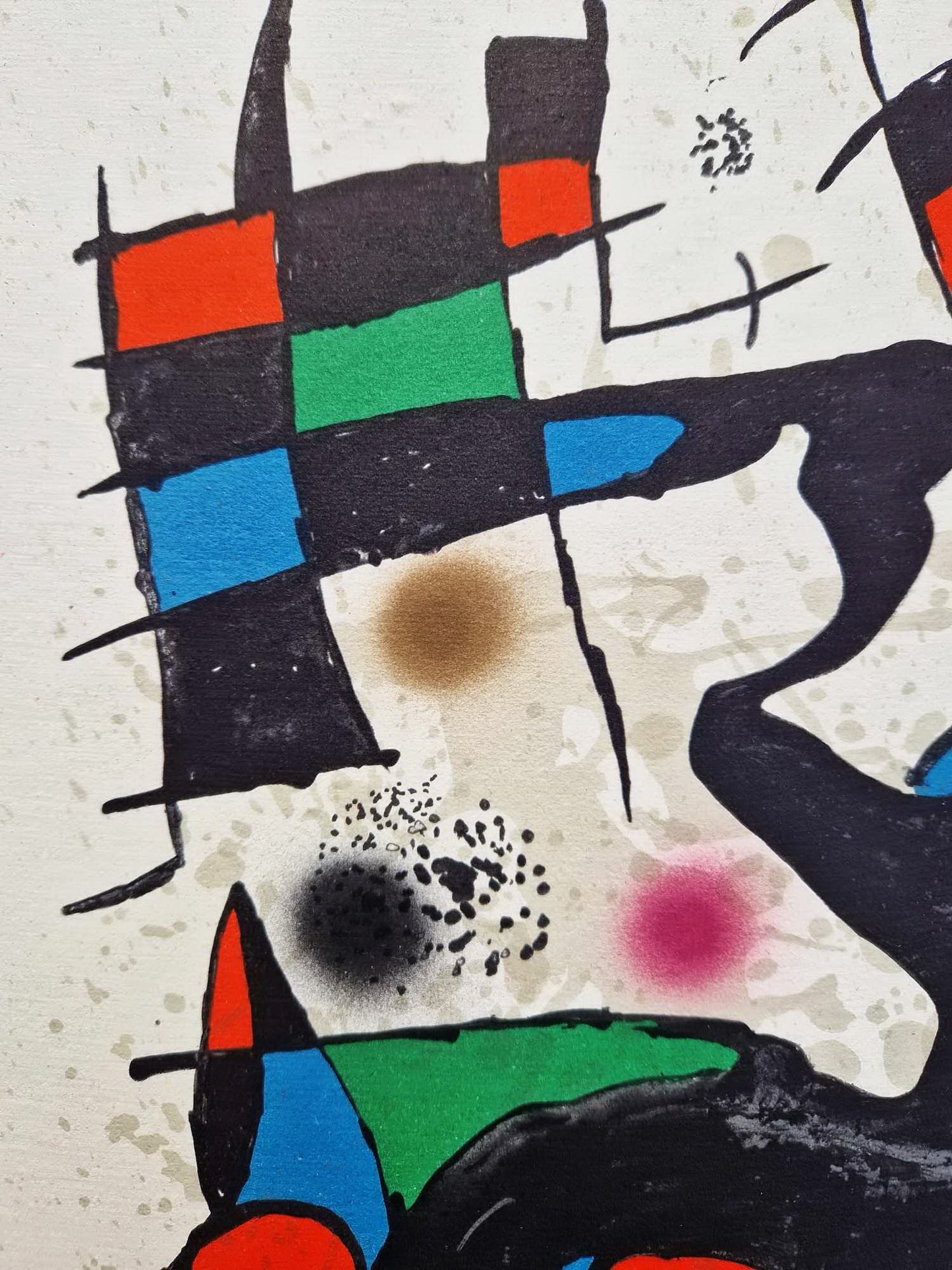 JOAN MIRO - Oda a Joan Miró (1973) (Unframed) Lithograph