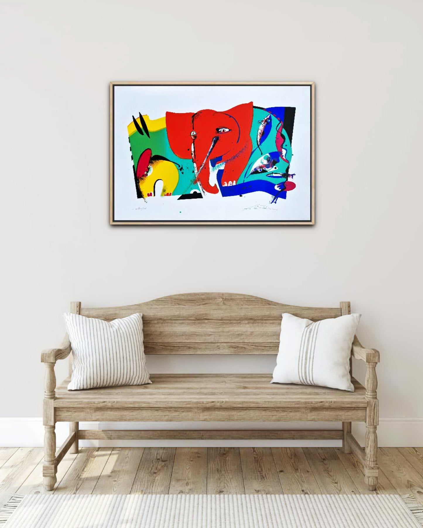 ALFRED GOCKEL - Elephant Joy (Unframed) Serigraph