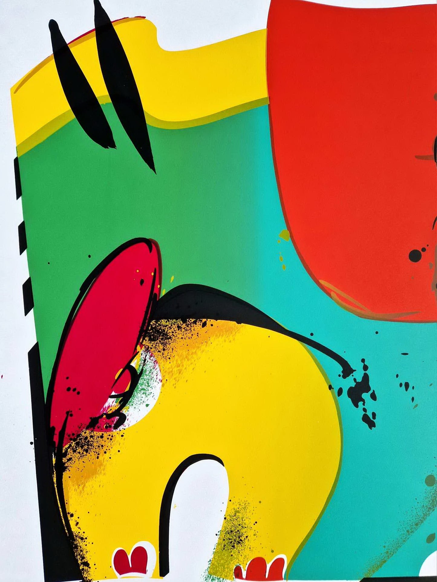 ALFRED GOCKEL - Elephant Joy (Unframed) Serigraph