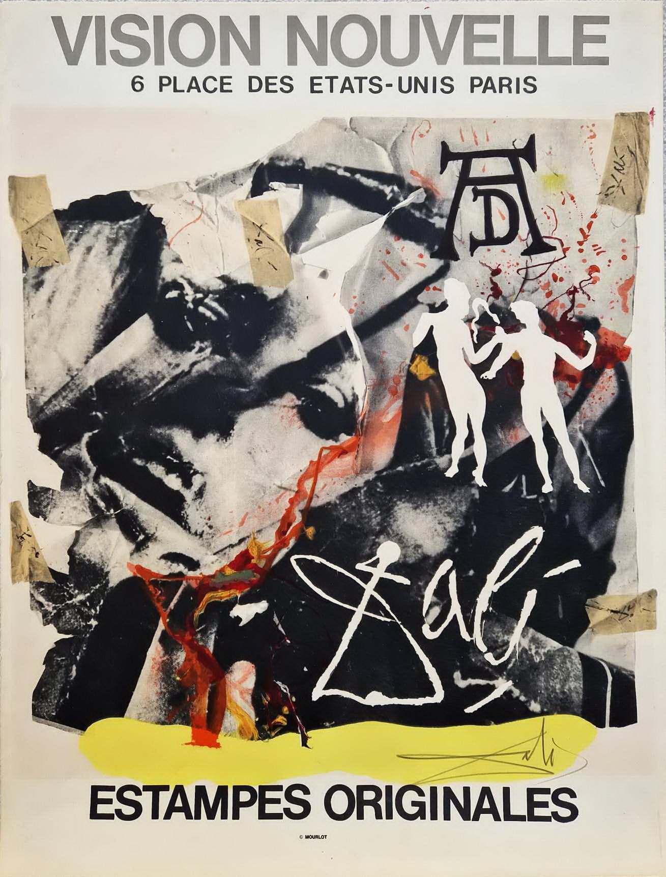 SALVADOR DALI – Hommage à Dürer (handsigned original Lithograph), (Unframed)