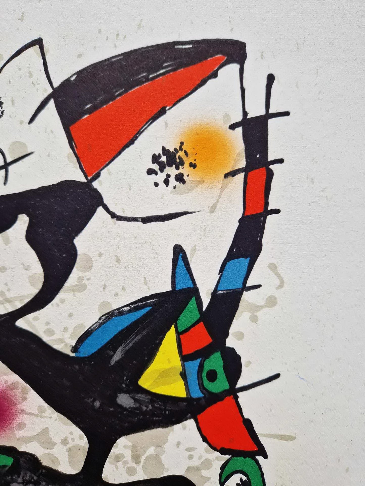 JOAN MIRO - Oda a Joan Miró (1973) (Unframed) Lithograph