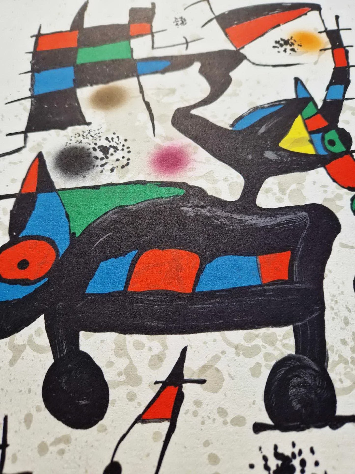 JOAN MIRO - Oda a Joan Miró (1973) (Unframed) Lithograph