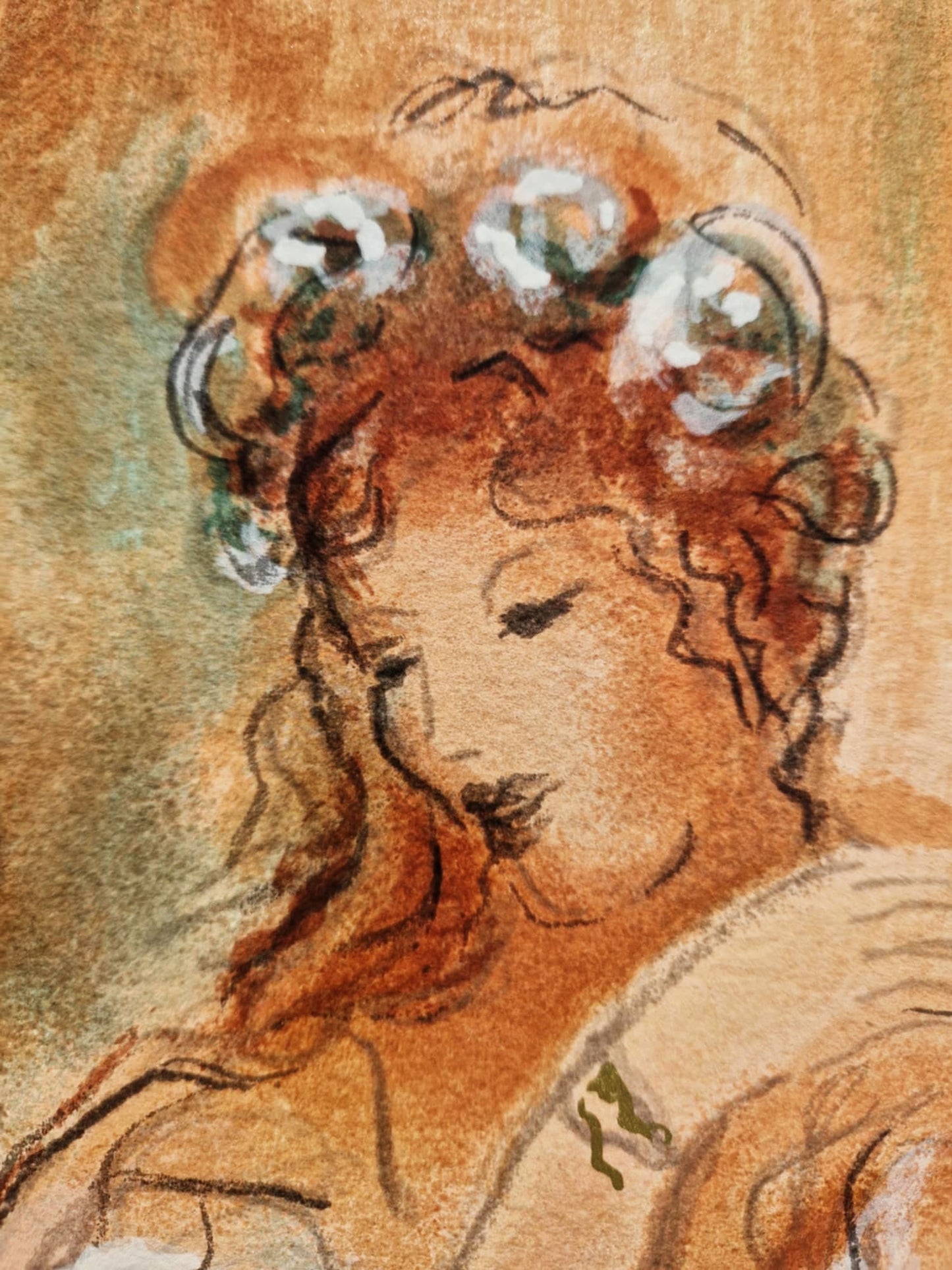 BATIA MAGAL - Sisters (DISCOUNT!) (Unframed) Serigraph